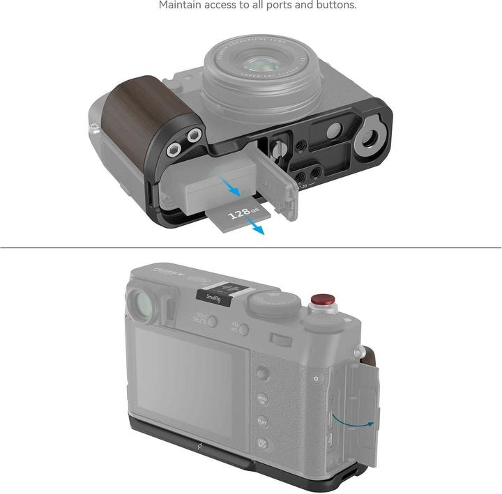 Produktbild SmallRig 4805 Wooden L Shape Grip (Griff)