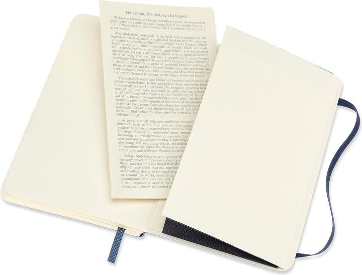 Image du produit Moleskine Carnet de notes (A6, À rayures, Couverture souple)
