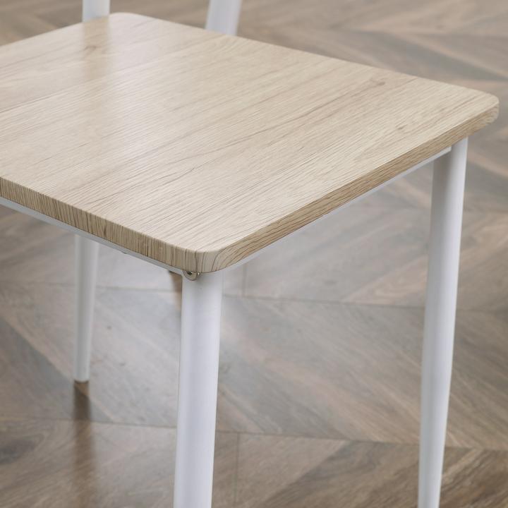 Actual product image Homcom Dining table group as a 3-piece set (MDF)