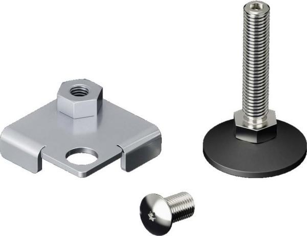 Actual product image Rittal VX IT leveling feet with internal adjustment