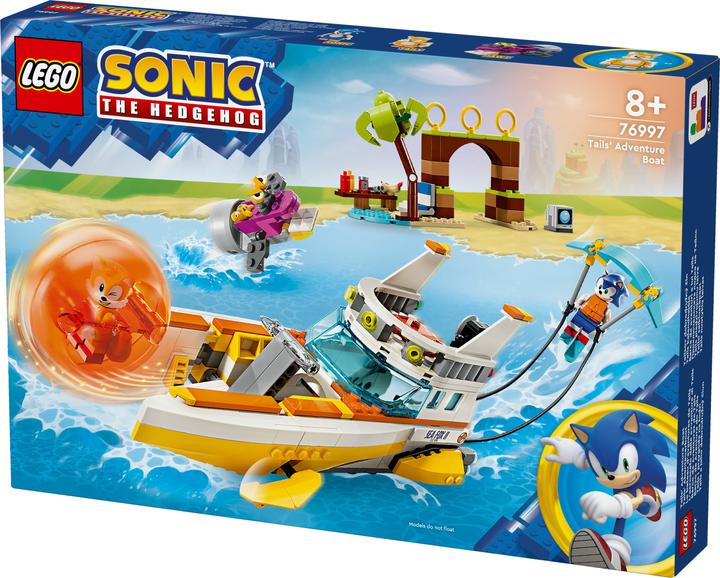 Produktbild LEGO Tails’ Abenteuerboot (76997, LEGO Sonic)