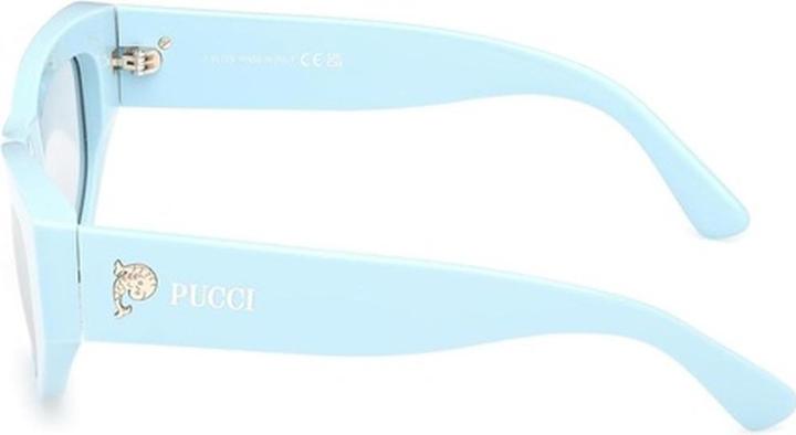 Produktbild Emilio Pucci Pucci EP0228 84V Shiny Light Blue Women's Sunglasses 52/18/140