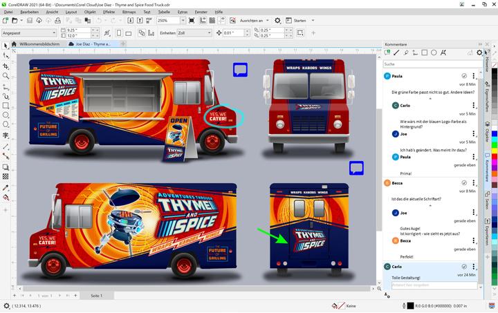 Produktbild Corel Draw Graphics Suite Agnostic Box, Subscr.,1yr, WIN, ML (1 User, 12 Monate)