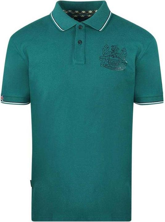 Actual product image Aquascutum Unisex Adult Aldis Crest Polo Shirt (M)