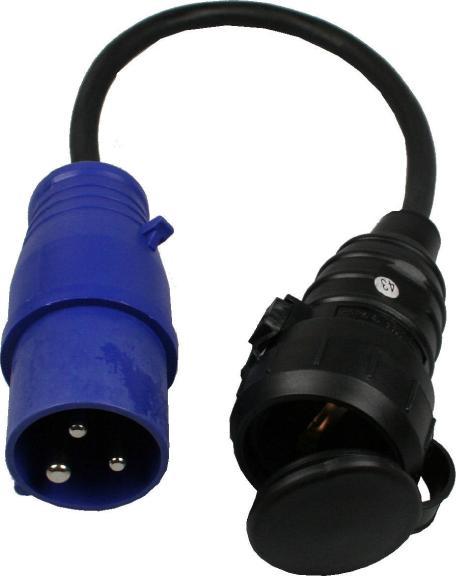 Actual product image Benson Electric CEE adapter counter