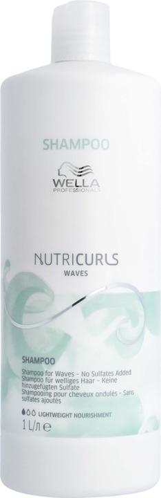 Produktbild Wella Nutricurls Waves Shampoo (1000 ml, Flüssiges Shampoo)