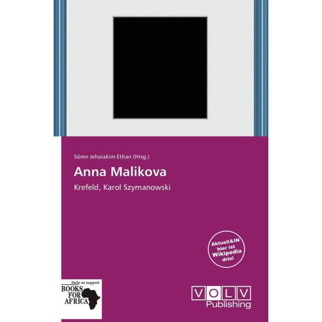 Anna Malikova, Fachbücher