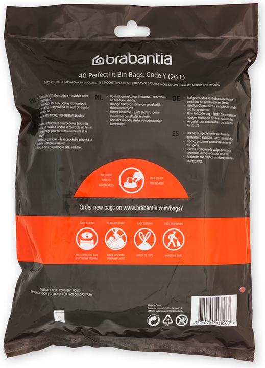 Produktbild Brabantia PerfectFit Bags (40 x, 20 l)