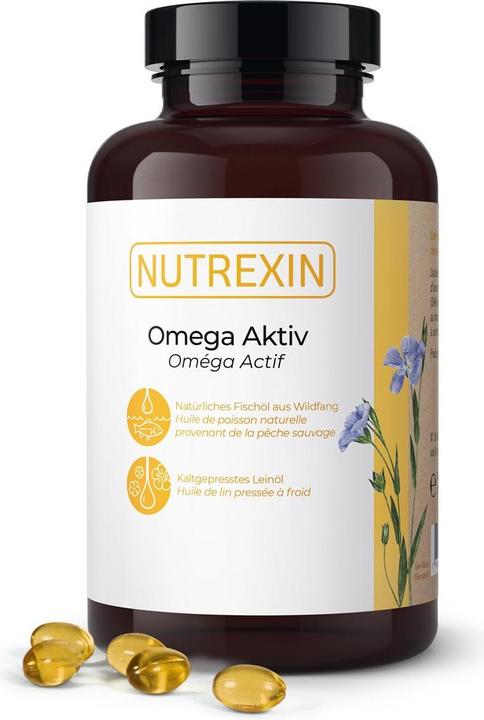 Produktbild Nutrexin Omega - Aktiv Kapsel (240 Stück, Kapseln, 290 g)