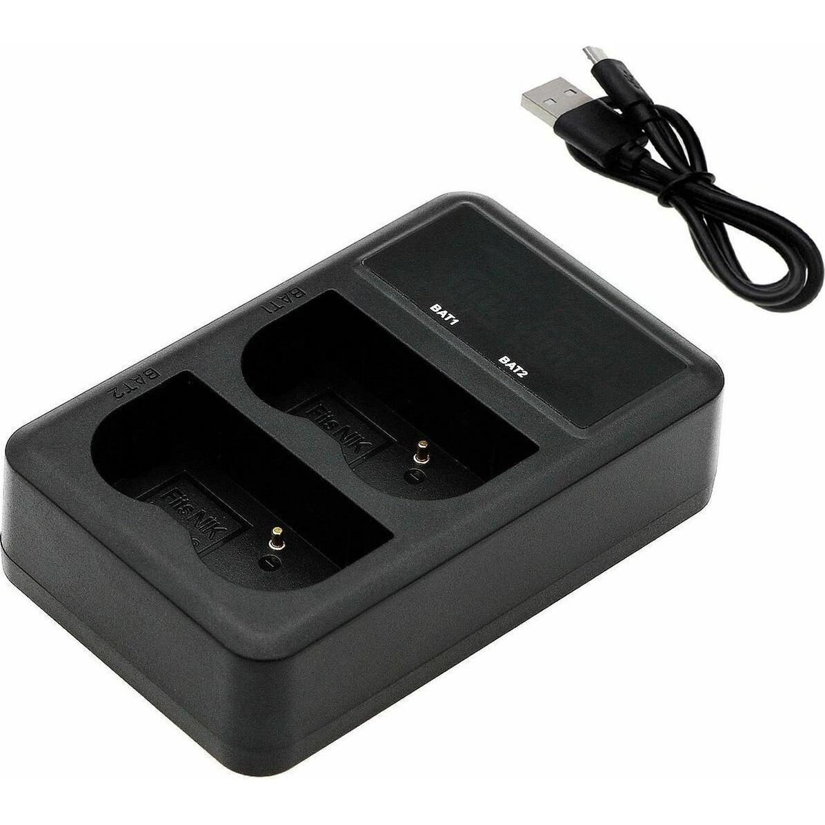 CoreParts Charger for Nikon Camera (Ladegerät), Kamera Stromversorgung, Schwarz