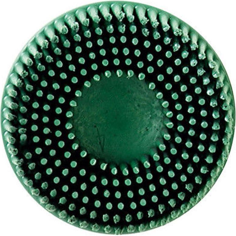 3M, Abrasivi, Disco spazzola RD-ZB Disco setola Roloc D.50,8mm K.50 Scotch Brite verde (50)