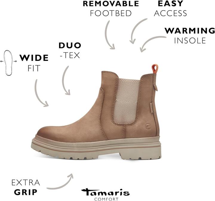 Actual product image Tamaris Comfort Chelsea Boot (41)