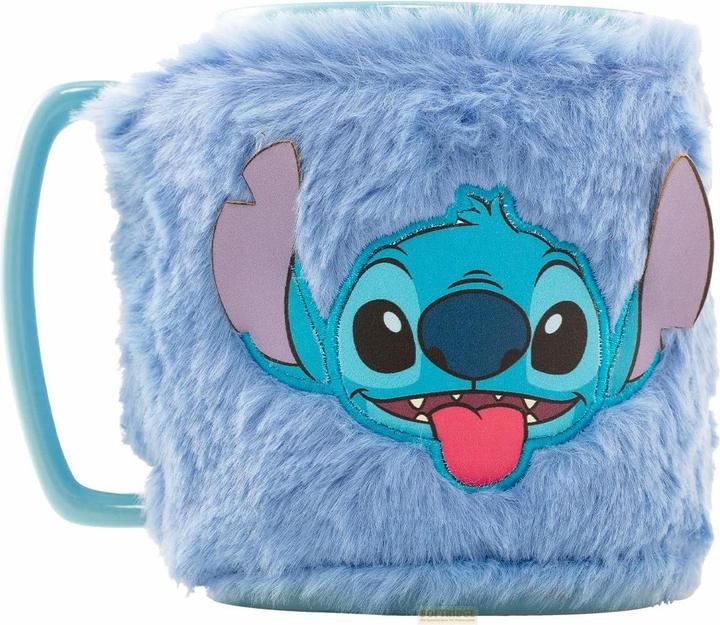 Actual product image Pyramid Lilo & Stitch fuzzy mug Stitch (440 ml)