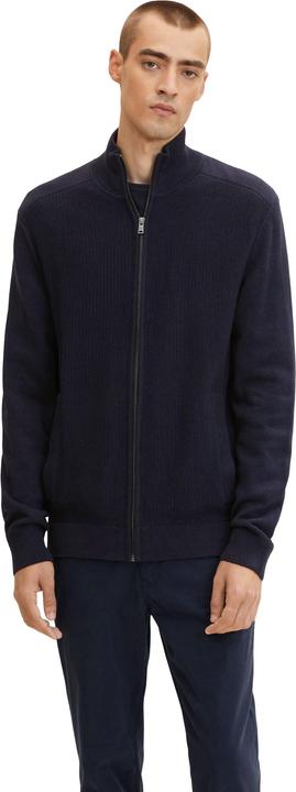 Immagine prodotto Tom Tailor Jacke Strickjacke mit Stehkragen und seitlichen Eingrifftaschen (3XL)