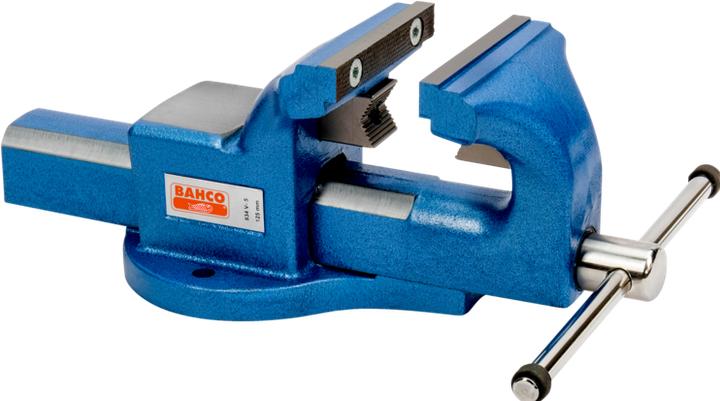 Produktbild Irimo Schraubstock mit Vierkant-Schlitten und austauschbaren Backen, für hohe Beanspruchungen, 175 mm