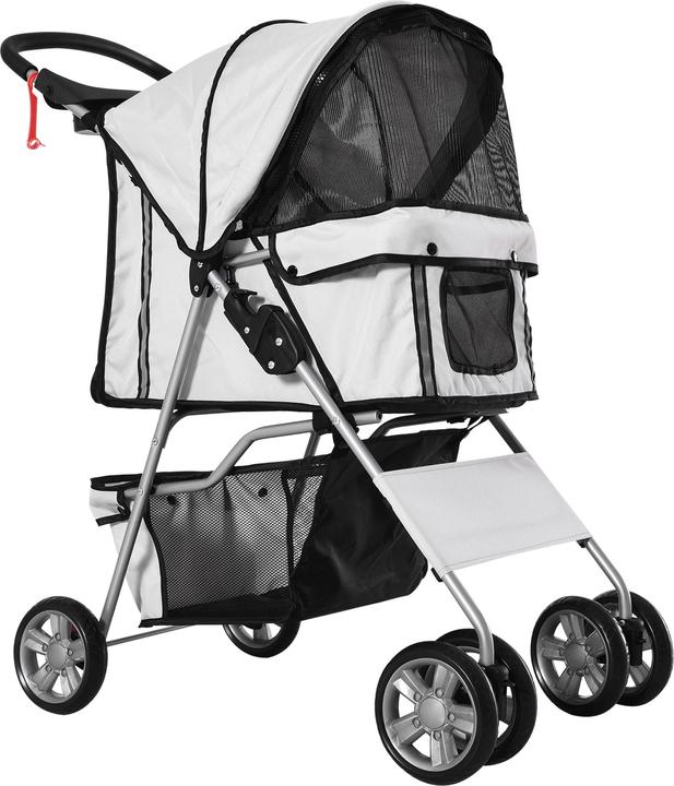 Actual product image PawHut Dog trolley with grid (Dog, Foldable)