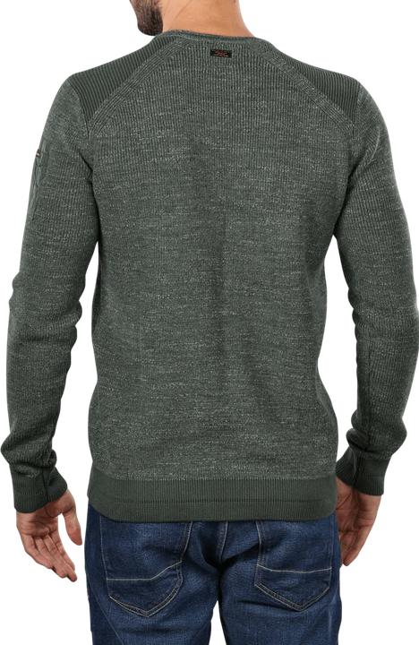 Actual product image Pme Legend Round Neck Pullover Cotton Rib Knit Urban Chic (S)