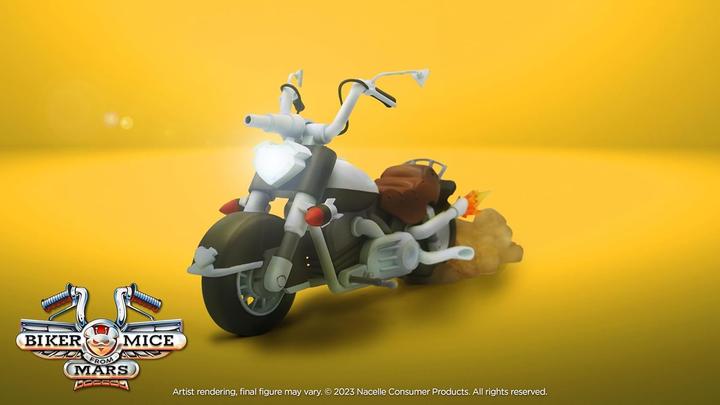Nacelle Consumer Biker Mice From Mars Vehicle Vinnie's Radical Rocket Sled 25 cm
