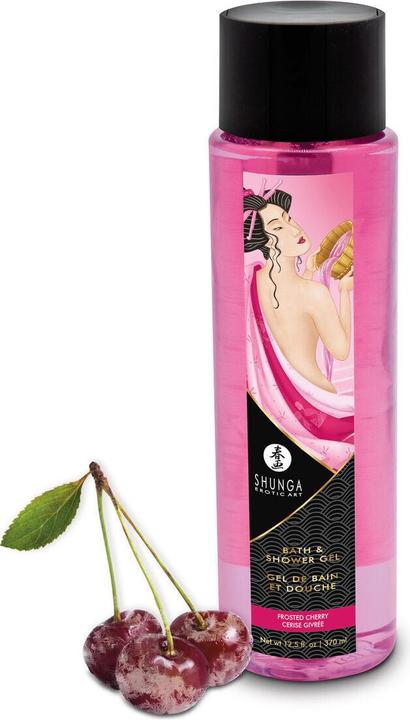 Shunga Gel Bagno E Doccia Alla Ciliegia Smerigliata 370 ml (370 ml)