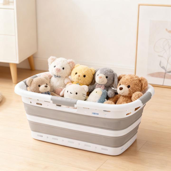 Produktbild Ideoon Faltbarer Wäschekorb (41 l)