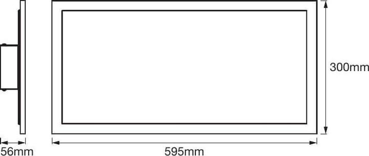 Actual product image Ledvance LED panels (2000 lm)