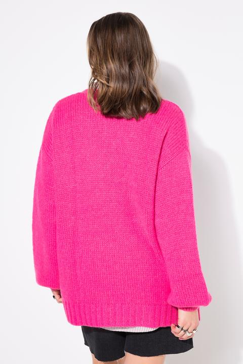 Image du produit Studio Untold Cardigan oversize, maille confortable, coupe ouverte (58)