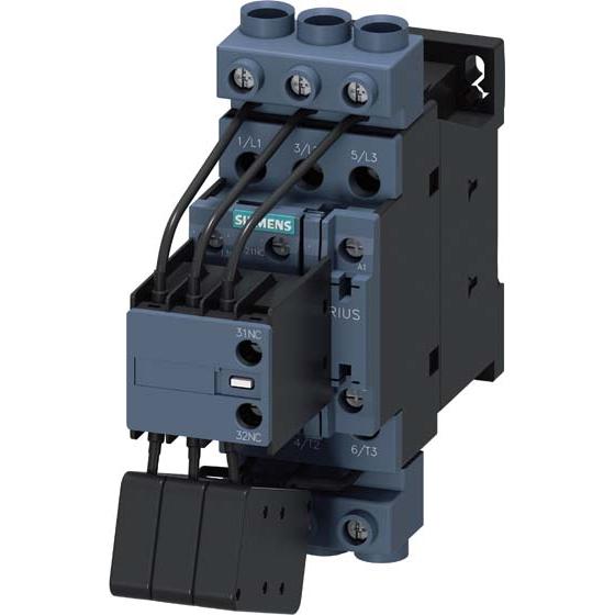 Siemens Schütz, AC-6B, 33kVAr/400V, 1S+2Ö, AC 110V/50Hz, 120V/60Hz, 3-polig, Schrauba... 3RT26281AK65, Relais