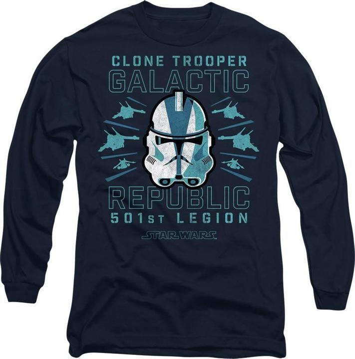 Actual product image Star Wars Unisex Adult 501st Clone Trooper T-Shirt (M)