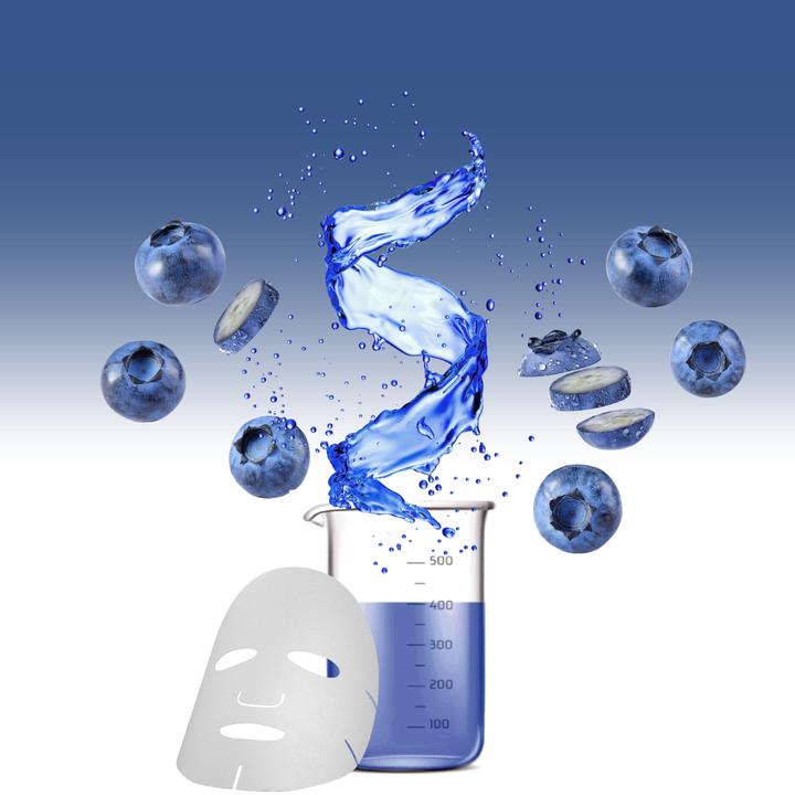 Actual product image 5C Cure Blueberry Intensive Essence Mask
