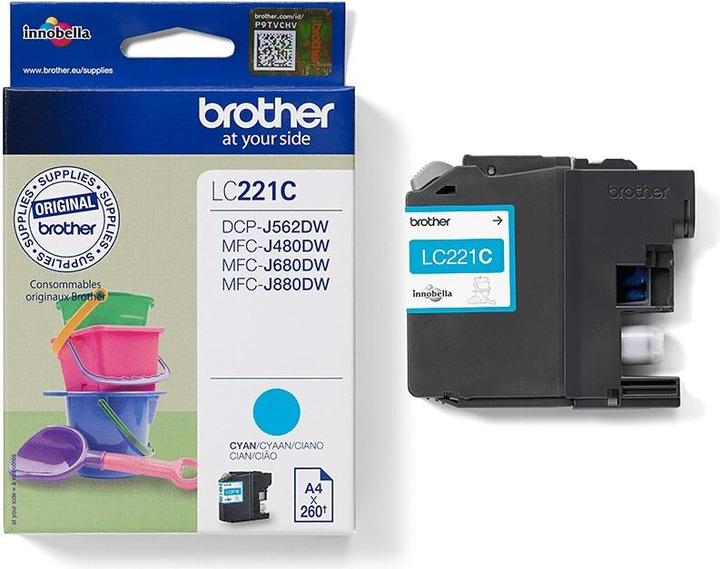 Actual product image Brother Lc-221c (C)