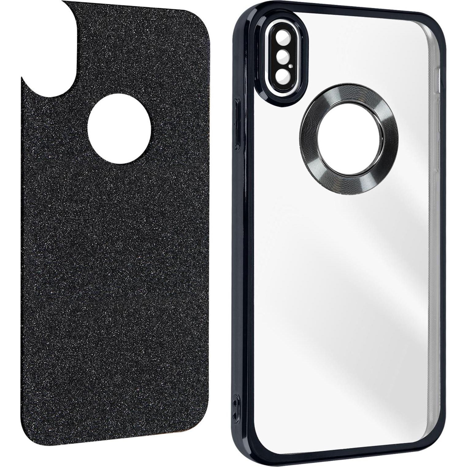 Avizar Protecam Spark Series (Apple iPhone XS Max), Smartphone Hülle, Schwarz