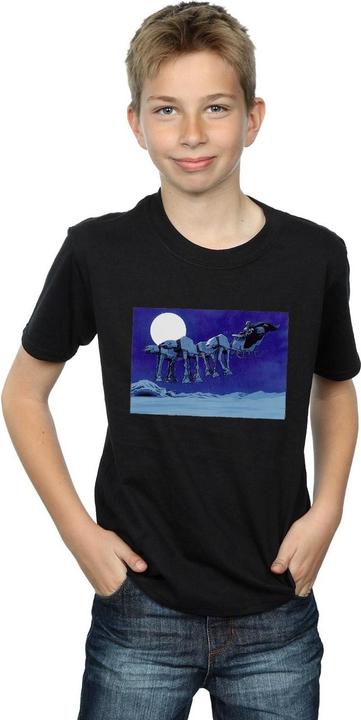 Produktbild Star Wars Christmas ATAT Sleigh TShirt Jungen (128)