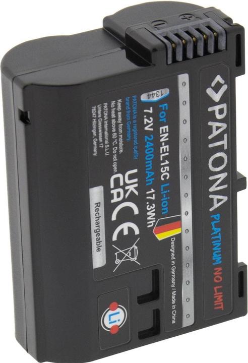 Actual product image Patona Platinum (Camera battery)