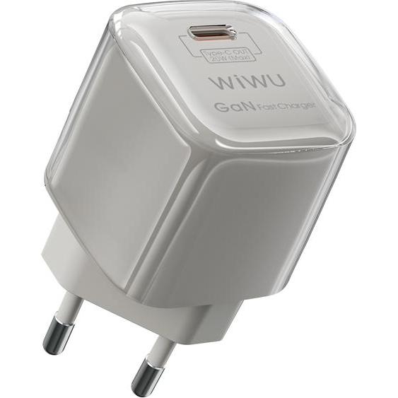 Thumbnail - Wiwu Jello 30W GaN Ladegerät Sets Wi-U017 C-L, EU Stecker (30 W), USB Ladegerät