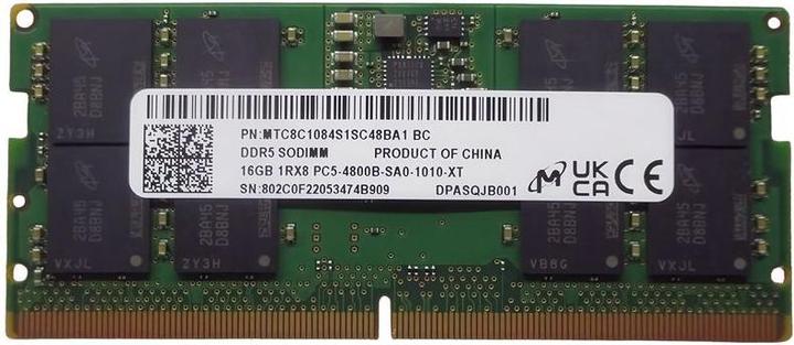 Actual product image HP SKO-SODIMM 16GB DDR5-4800 1.1v (1 x 16GB, 4800 MHz, DDR5 RAM, SO-DIMM)