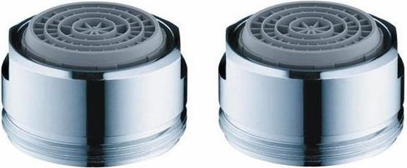 hansgrohe SoftJet Luftsprudler Set M24x1 mit Durchflussbegrenzer 5 l/min