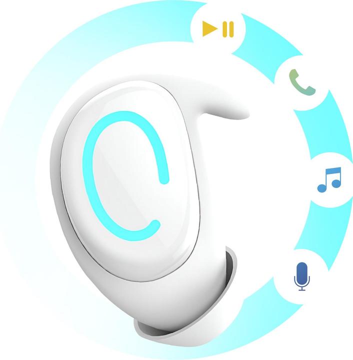 Produktbild Avizar Schlaf Ohrhörer Mono BT ultra dünn ENC (6 h, Kabellos)