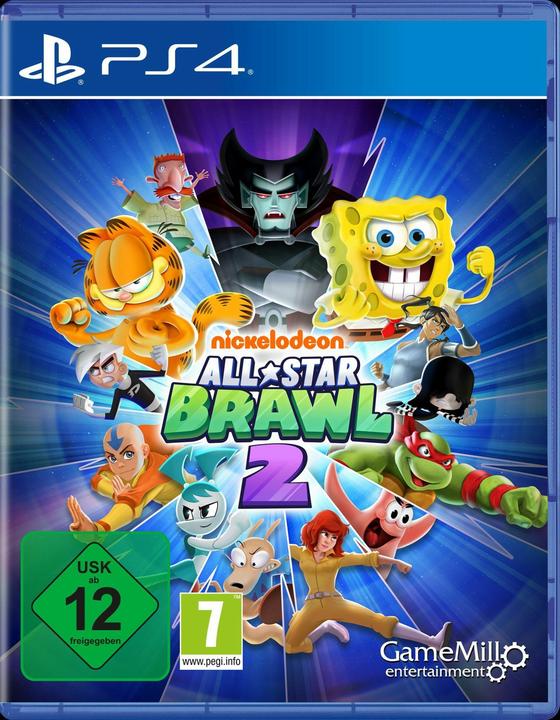 Productafbeelding GameMill Entertainment Nickelodeon All-Star Brawl 2 (PS4, DE)