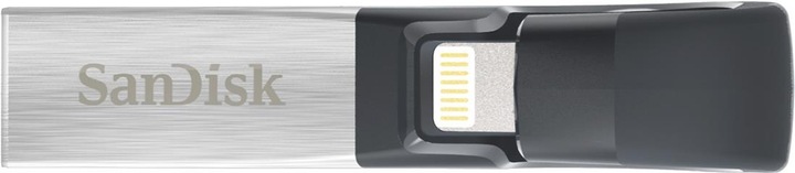 Actual product image SanDisk iXpand Flash Drive 32GB (32 GB, USB-A, Lightning, USB 3.0)