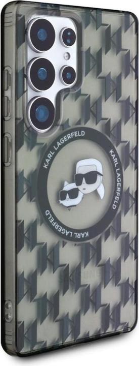 Produktbild Karl Lagerfeld Etui Button Karl & Choupette Heads On KL Pattern MagSafe Samsung Galaxy S25 Ultra cza (Samsung Galaxy S25 Ultra)