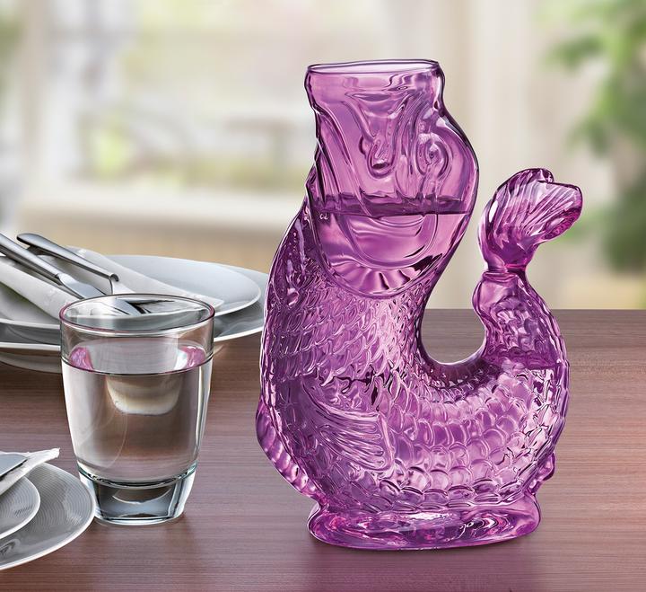 Produktbild Cilio NEMO Wasserkaraffe lila 10x15,5x23cm (1 l)