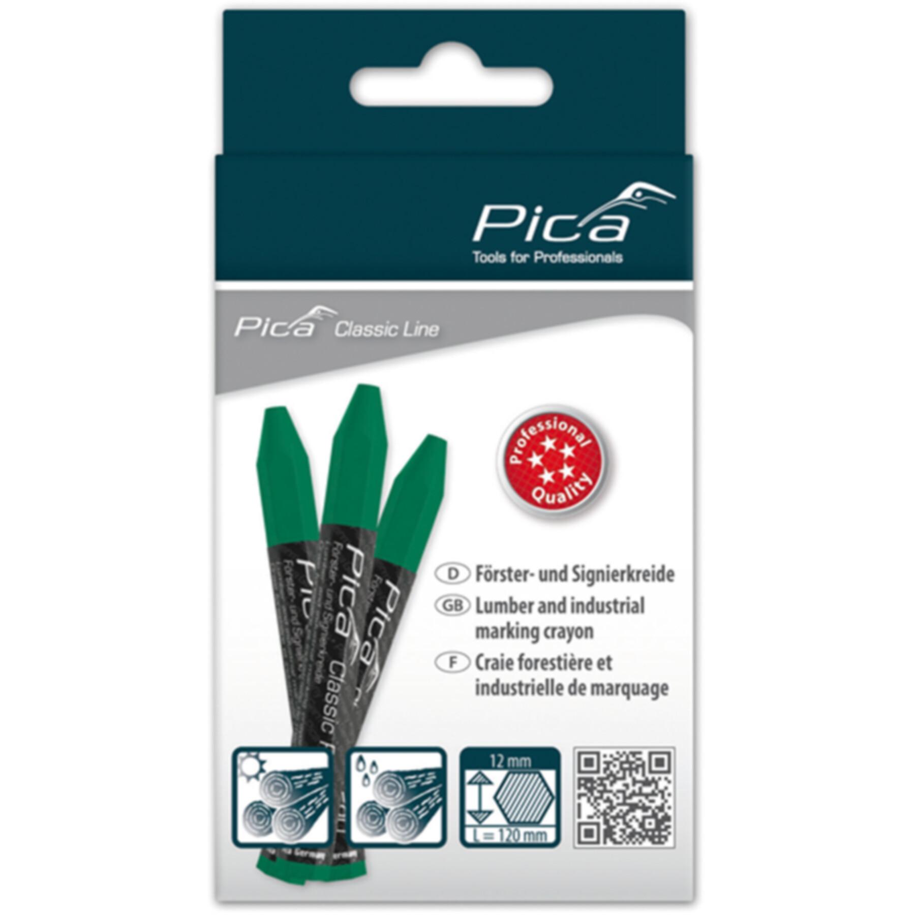 Pica Förster-/Signierkreide Classic PRO 590 blau papiert (12x) (590/41)