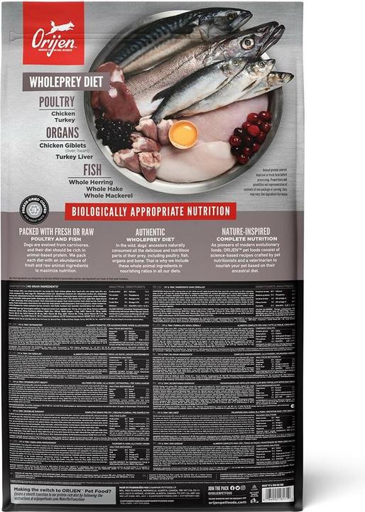 Image du produit Orijen Chien en forme et paré (Adulte, 1 pcs, 11400 g)