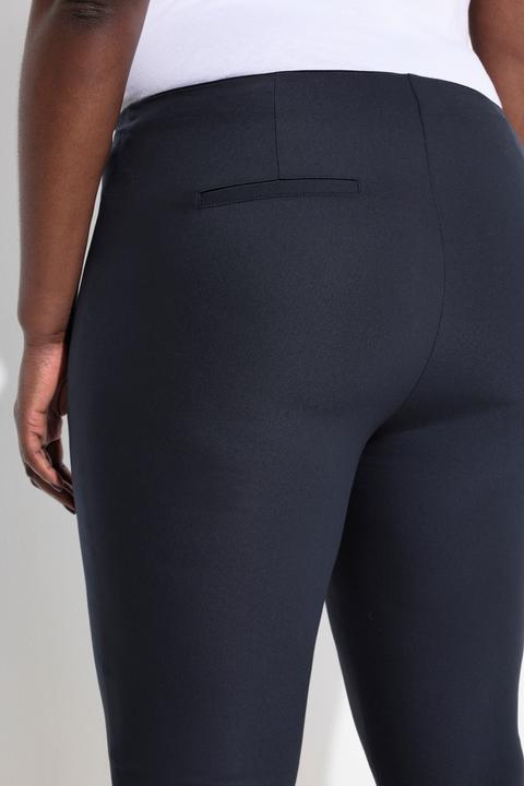 Produktbild Ulla Popken Bengalinhose Sienna, schmales Bein, Stretch, Elastikbund (50)