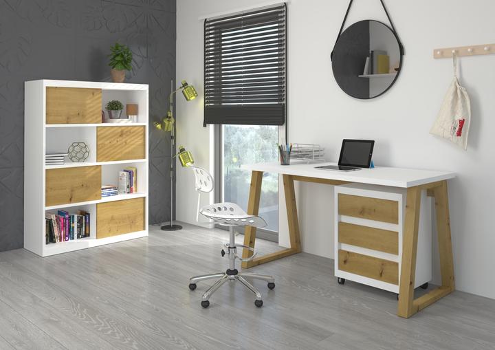 Actual product image ADRK Furniture Desk with container IWO I (65 x 65 x 100 cm)