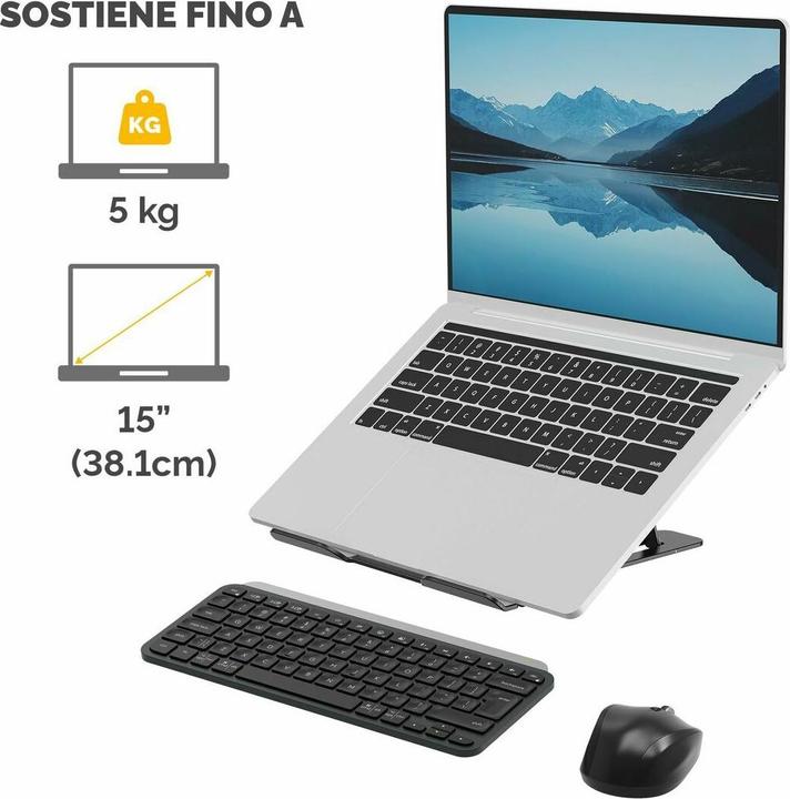 Produktbild Fellowes Alumia schwarz mobiler Laptop-Ständer