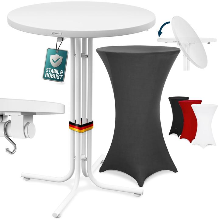 Actual product image Casaria Bar table with cover