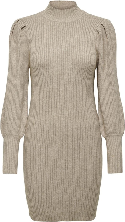 Only Langärmeliges, gestricktes Kleid