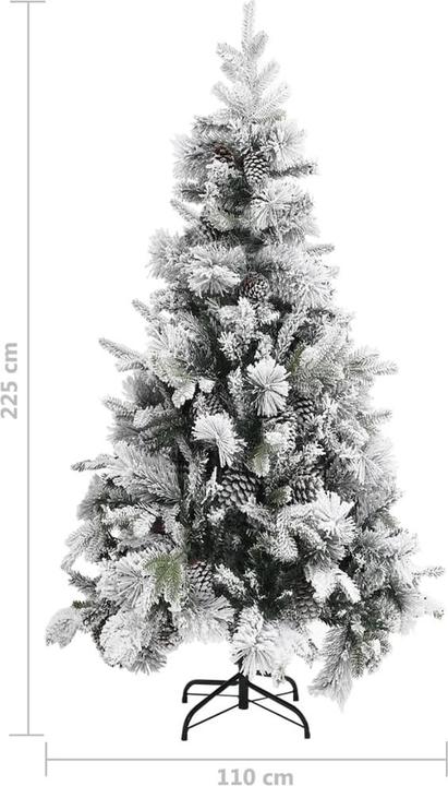 Produktbild vidaXL Künstlicher Weihnachtsbaum (225 cm)