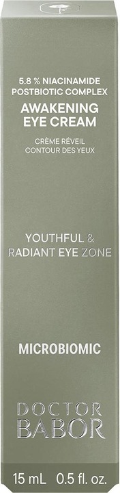 Produktbild Babor MICROBIOMIC - Awakening Eye Cream (Crème, 15 ml, Tag + Nacht)